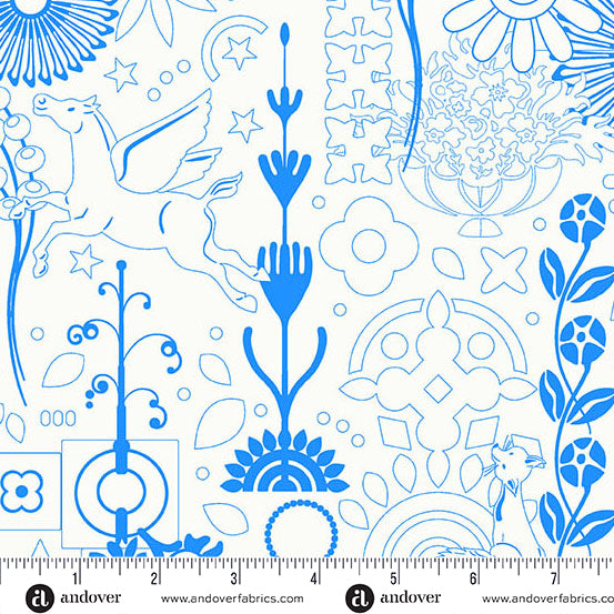 Sun Print Whisper | 10" Square Pack by Alison Glass for Andover Fabrics | 42 pcs