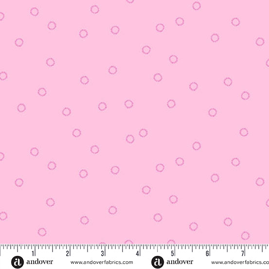 Petals and Stitches | 10" Square Pack by Stephanie Organes for Andover Fabrics | 42 pcs