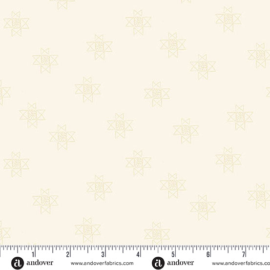 Petals and Stitches | 10" Square Pack by Stephanie Organes for Andover Fabrics | 42 pcs