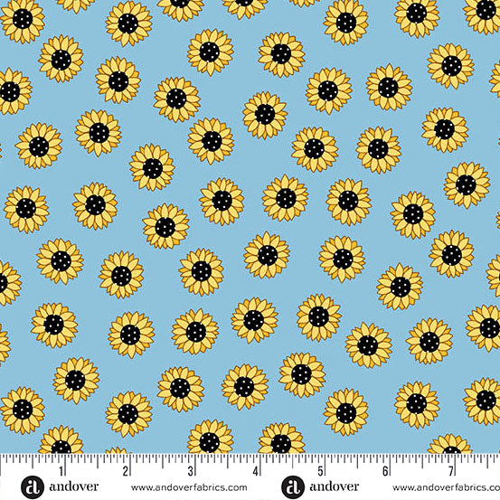 Sunny Honey | 10" Square Pack by Amy Latta Creations for Andover Fabrics | 42 pcs