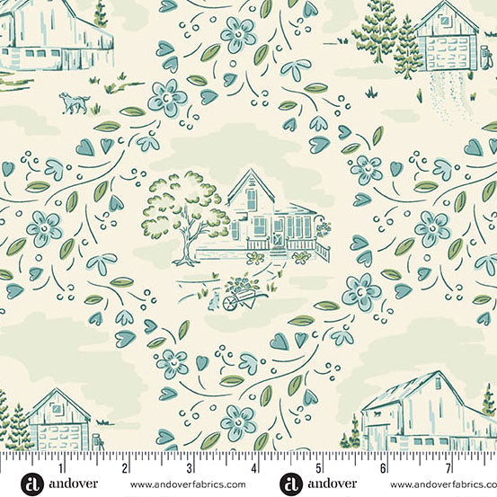 Heartland | 10" Square Pack by Judy Jarvi for Andover Fabrics | 42 pcs