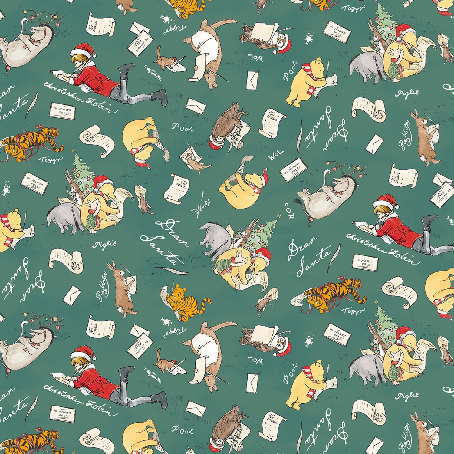 Christmas at Pooh Corner | Dear Santa Forest by W.A. Dodge for Studio E | 9100-66