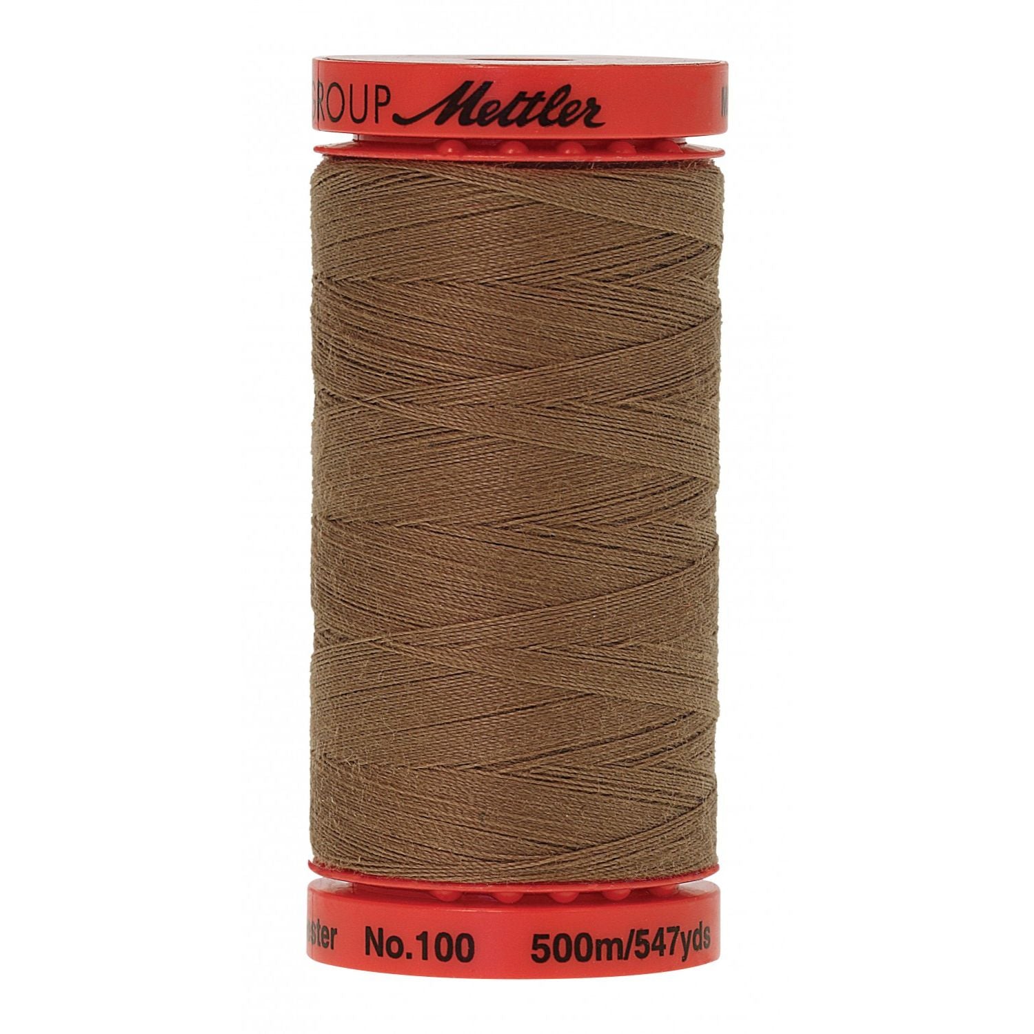 Metrosene Powder Mettler Metrosene All-Purpose 50wt Polyester Thread | Pecan (#1424)