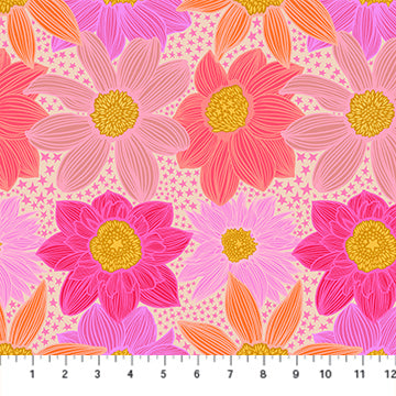 Jumpstart | Stars & Stripes - Pink by Anna Maria for Anna Maria Textiles | AMT132-23C