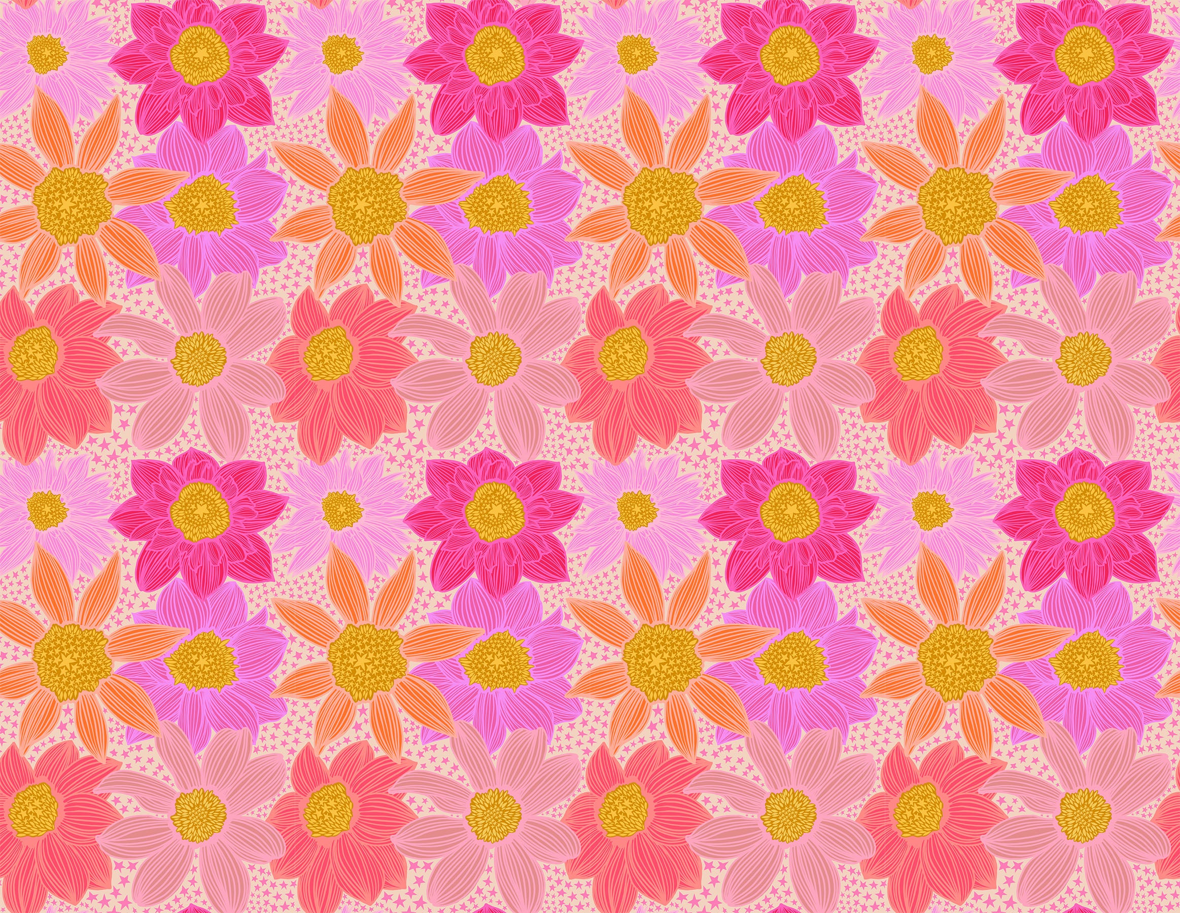 Jumpstart | Stars & Stripes - Pink by Anna Maria for Anna Maria Textiles | AMT132-23C