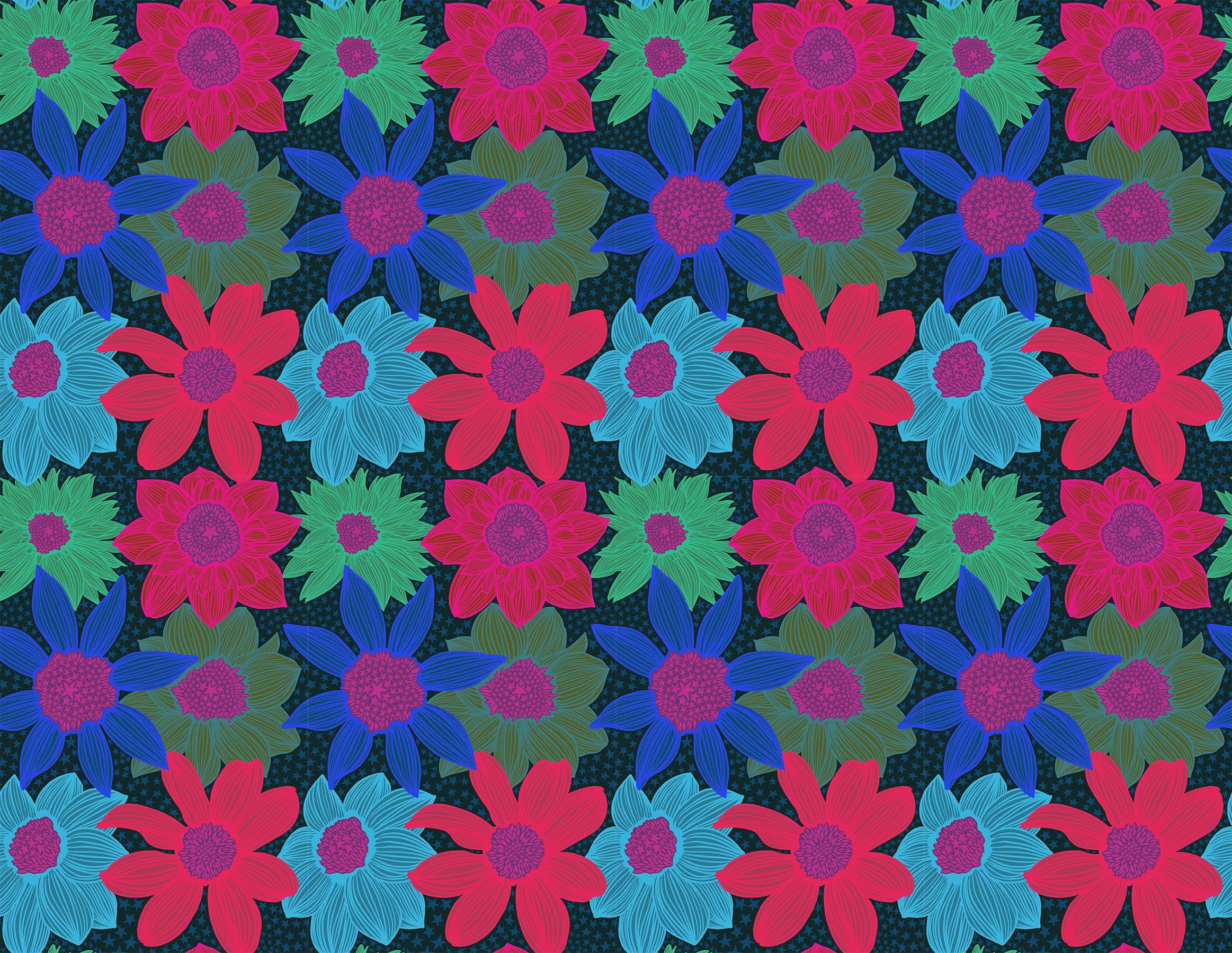 Jumpstart | Stars & Stripes - Navy by Anna Maria for Anna Maria Textiles | AMT132-49L