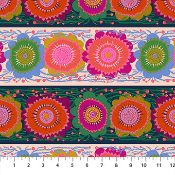 Perennial Borders | Line Dance - Spunky by Anna Maria for Anna Maria Textiles | AMT135-86C