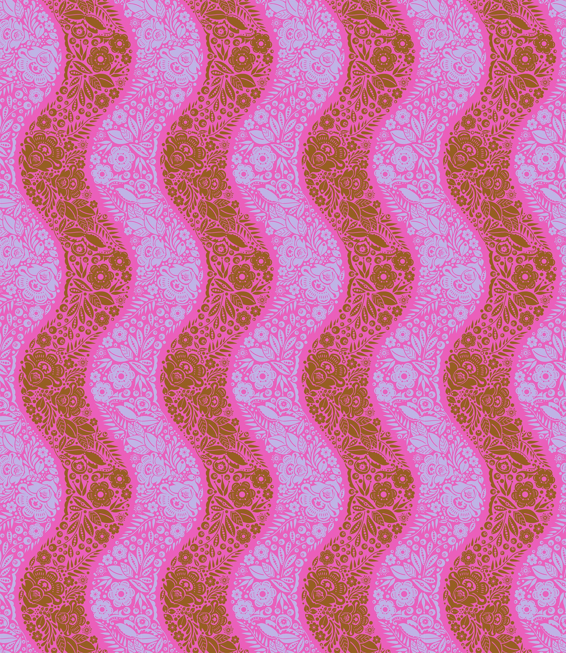 Perennial Borders | Village Path - Raspberry by Anna Maria for Anna Maria Textiles | AMT139-84V