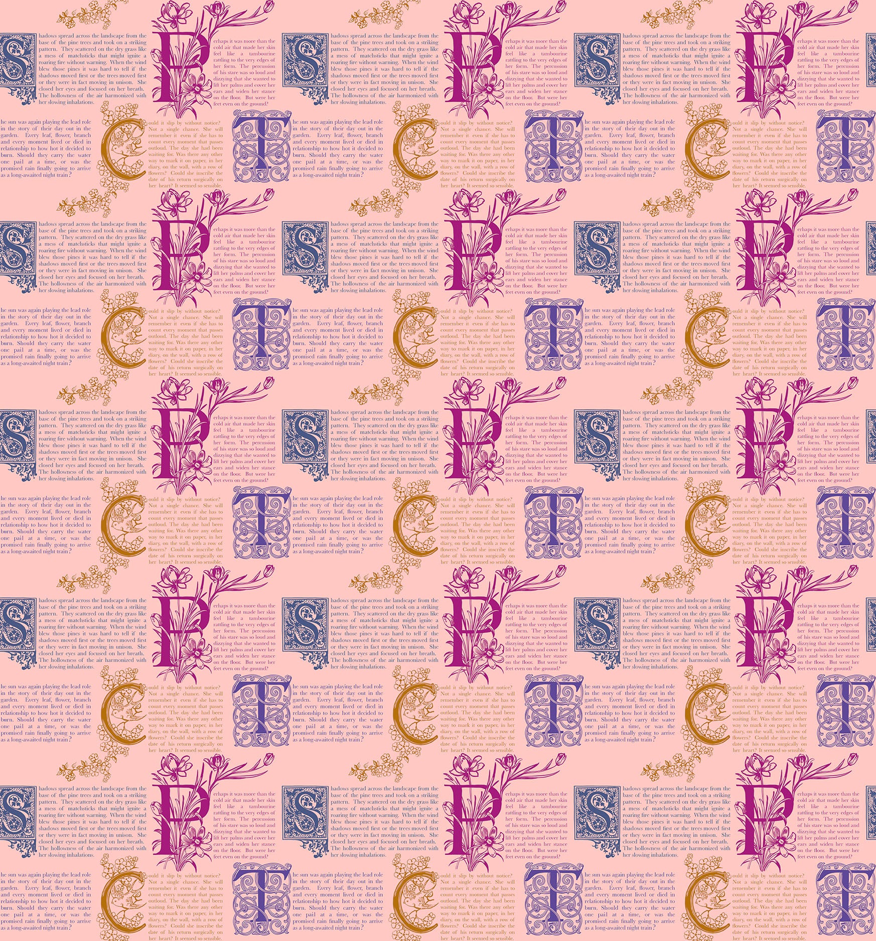 Allegory | Prose - Blush by Anna Maria for Anna Maria Textiles | AMT148-20L