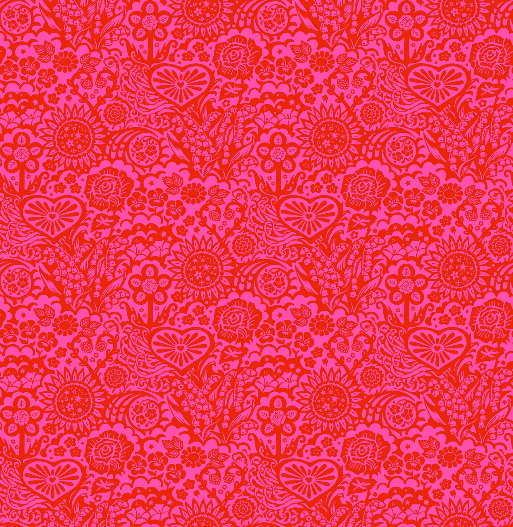 Yesterday | Big Heaven Valentine by Juliana Horner for Anna Maria Textiles | AMT157-24C