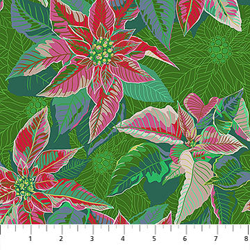 Cozy Christmas | Poinsettia - Housewarming by Anna Maria Textiles | AMT166-72C