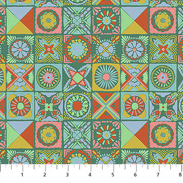 Rhapsody | Cottage Kitchen - Jade by Anna Maria Textiles | AMT168-74V