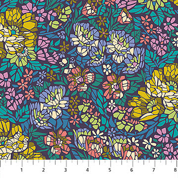 Rhapsody | Mosaic - Ocean by Anna Maria Textiles | AMT169-62C