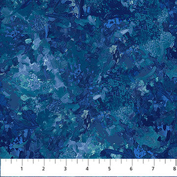 Chroma Lapis 108" Wide Backing by Deborah Edwards for Northcott | B9060-46