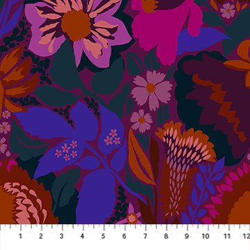 Jumpstart | Shadows - Plum 108" Quilt Backing by Anna Maria Parry | BAMT134-84