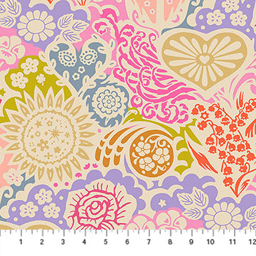 Euphoria Bouquet | 108" Wide Backing by Anna Maria Textiles (Backings No. 3) | BAMT161-23