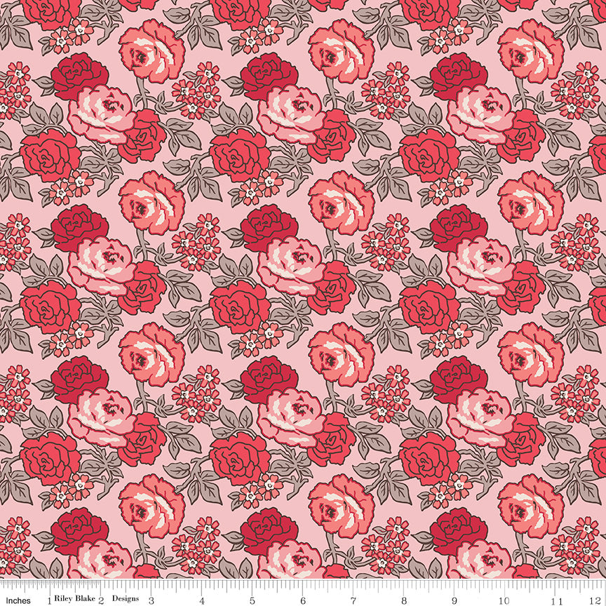 Flea Market | Roses Frosting by Lori Holt for Riley Blake | C10210-FROSTING