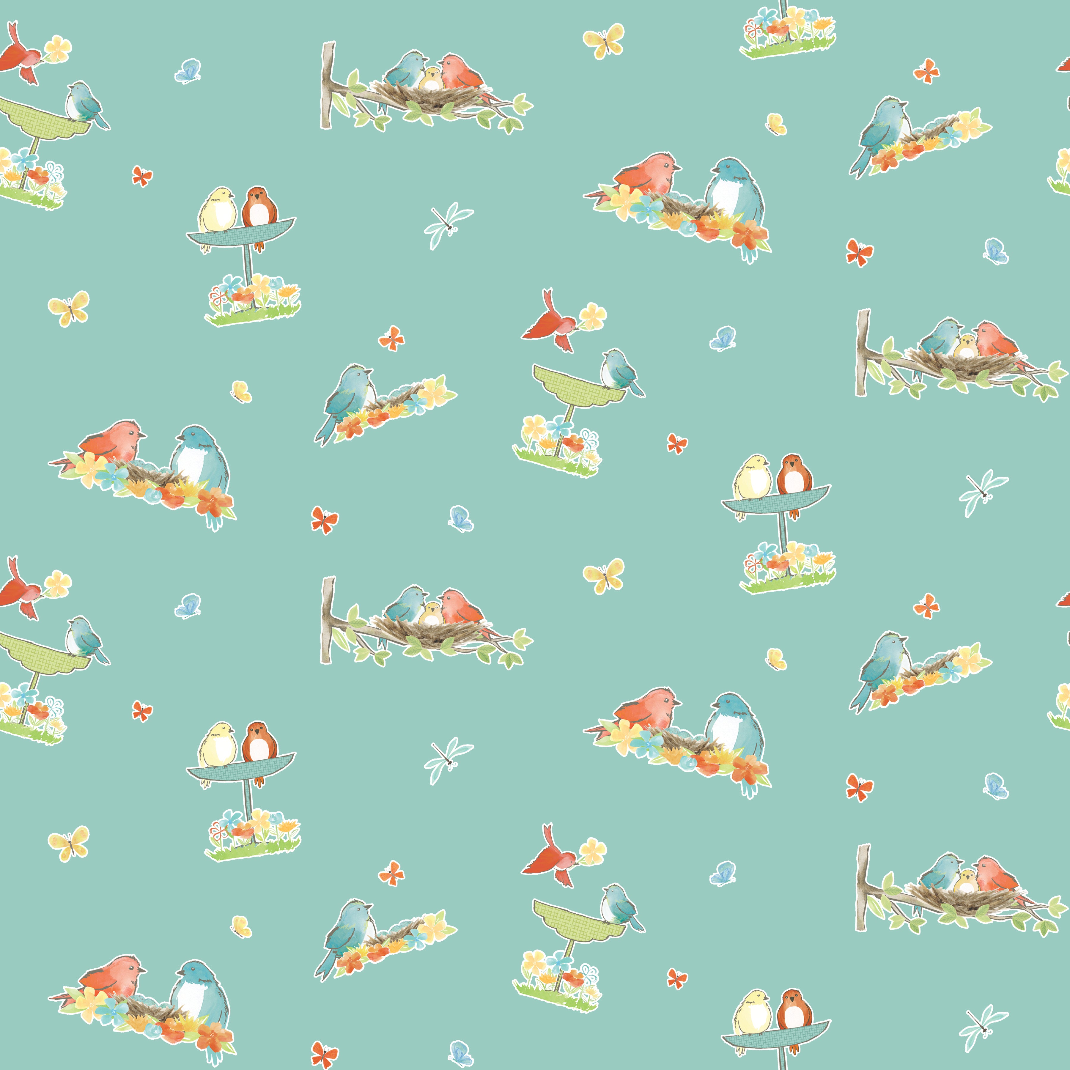 Happy At Home | 10" Square Pack by Tara Reed for Riley Blake | 42 pcs