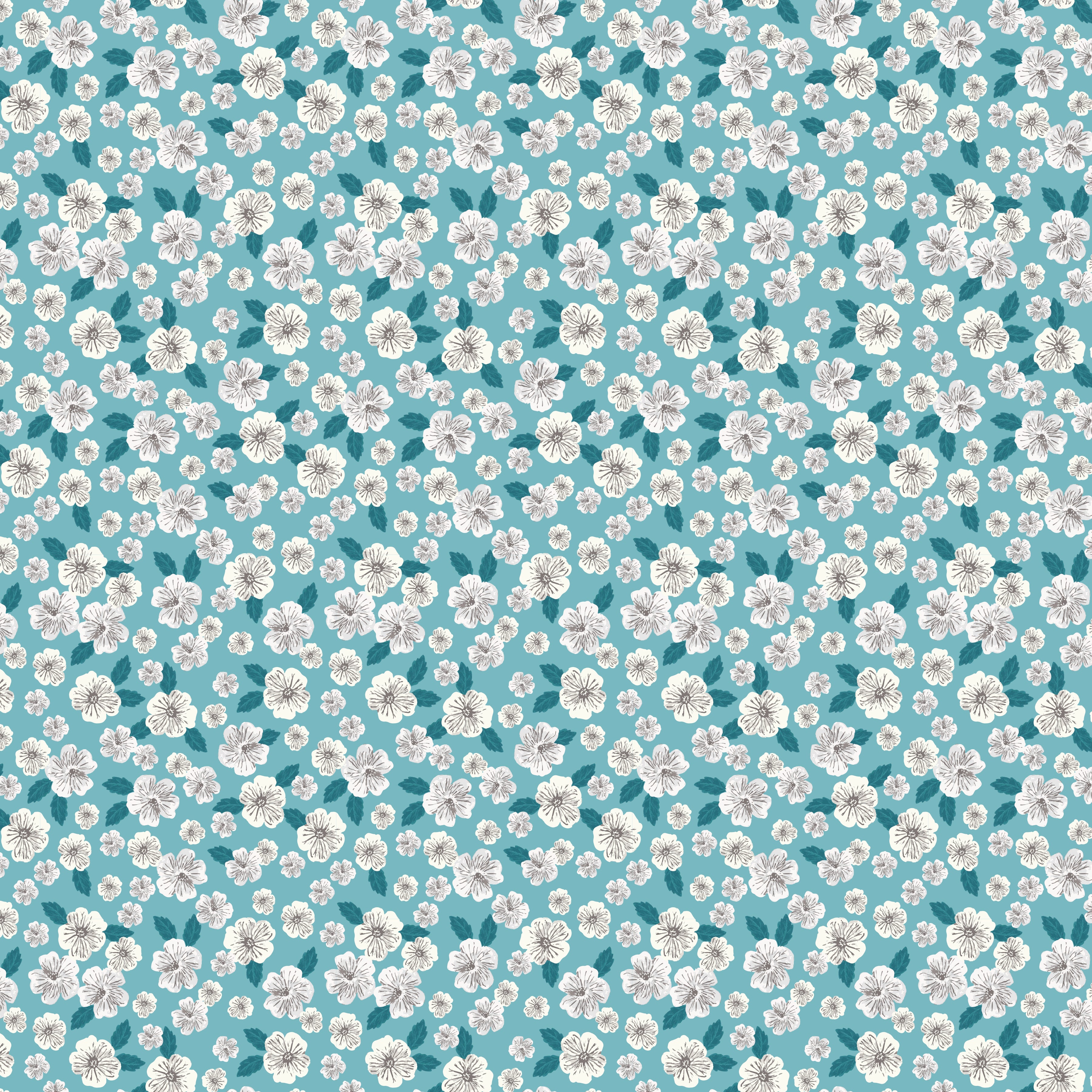 Floral Gardens | 2.5" Strip Roll by Royal Horticultural Society for Riley Blake | 40 pcs