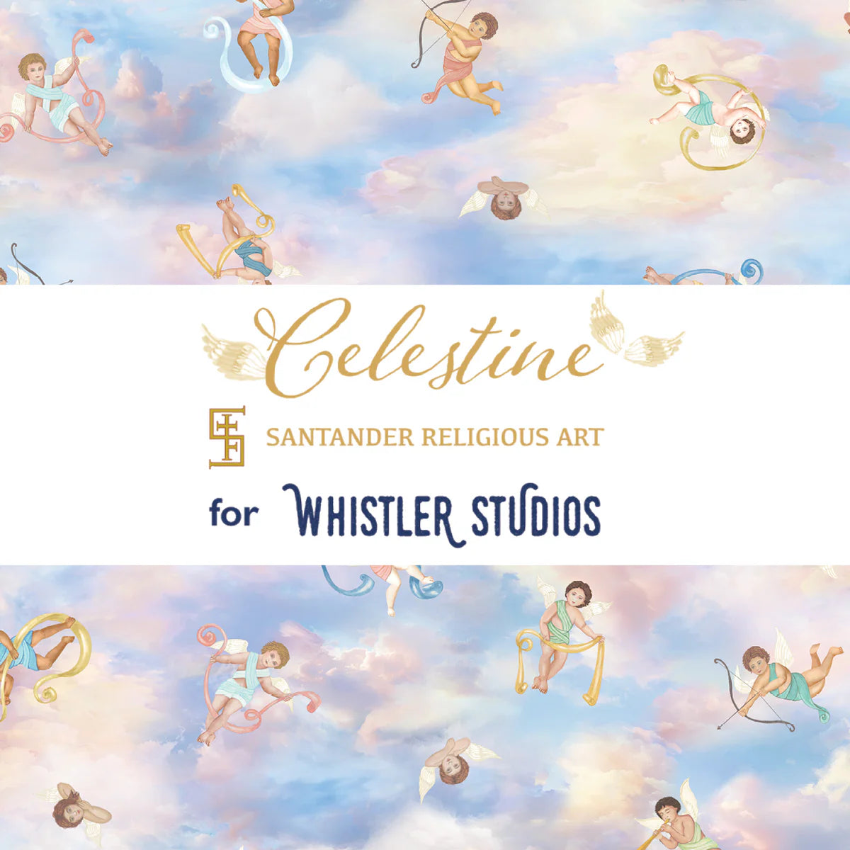 Celestine | Angelic Toile by Whistler Studios for Windham Fabrics | 54571-1