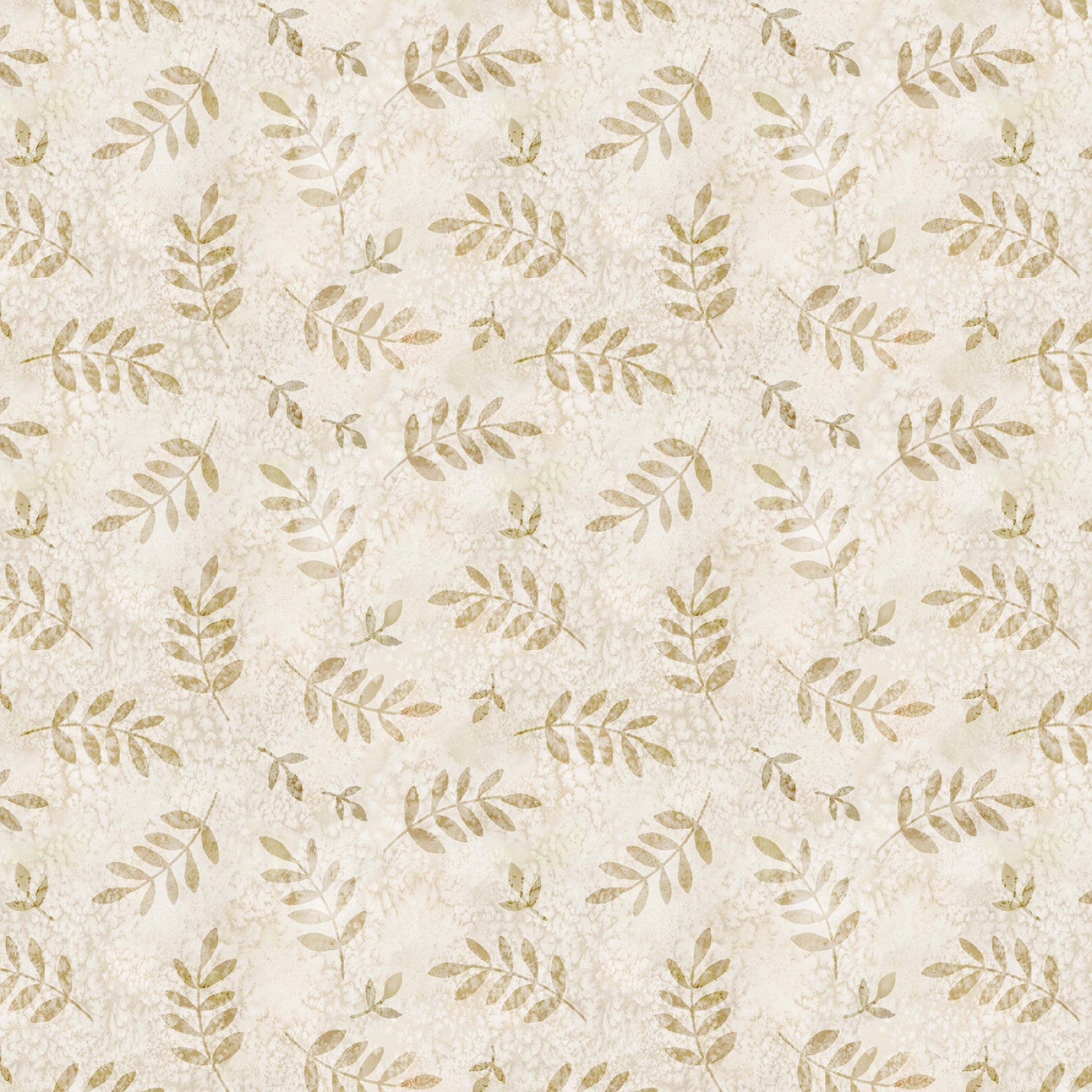 From Little Acorns | Woodland Leaf - Cream by Louise Nisbet for Michael Miller Fabrics | DDC12419-CREM