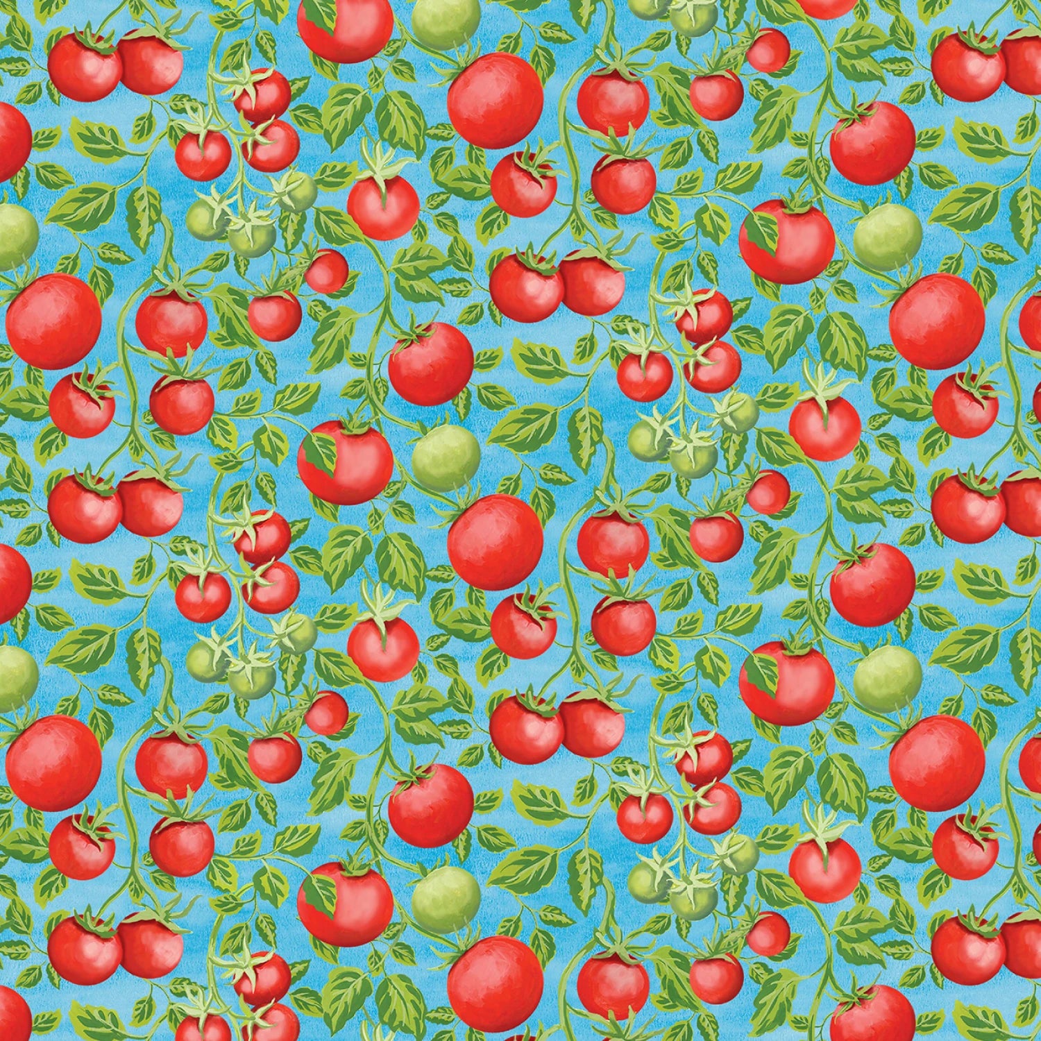 Nonna's Table | Stream Nonna's Harvest  by Louise Nisbet for Michael Miller Fabrics | DDC12896-STRM