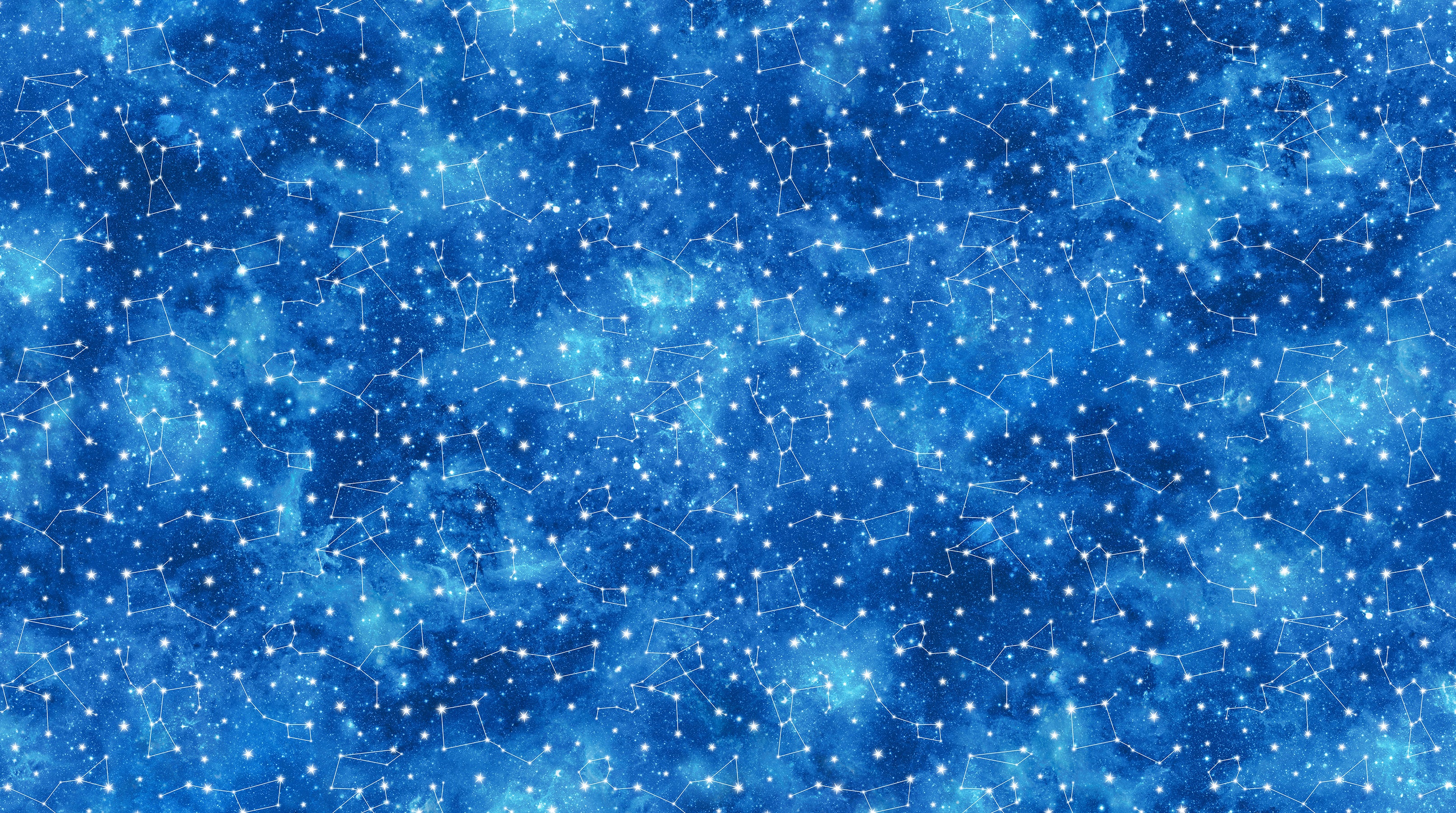 Space Odyssey | Blue Constellations by Deborah Edwards for Northcott