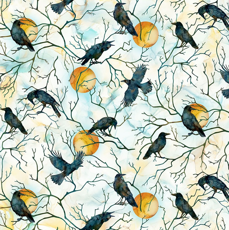 Raven's Call | Raven Moon - White Multi by Deborah Edwards & Melanie Samra | DP28947-10