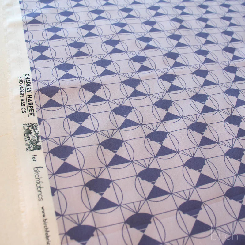 End Papers | Twilight by Charley Harper for Birch Fabrics | CH-436-TWILIGHT | 100% Organic Cotton