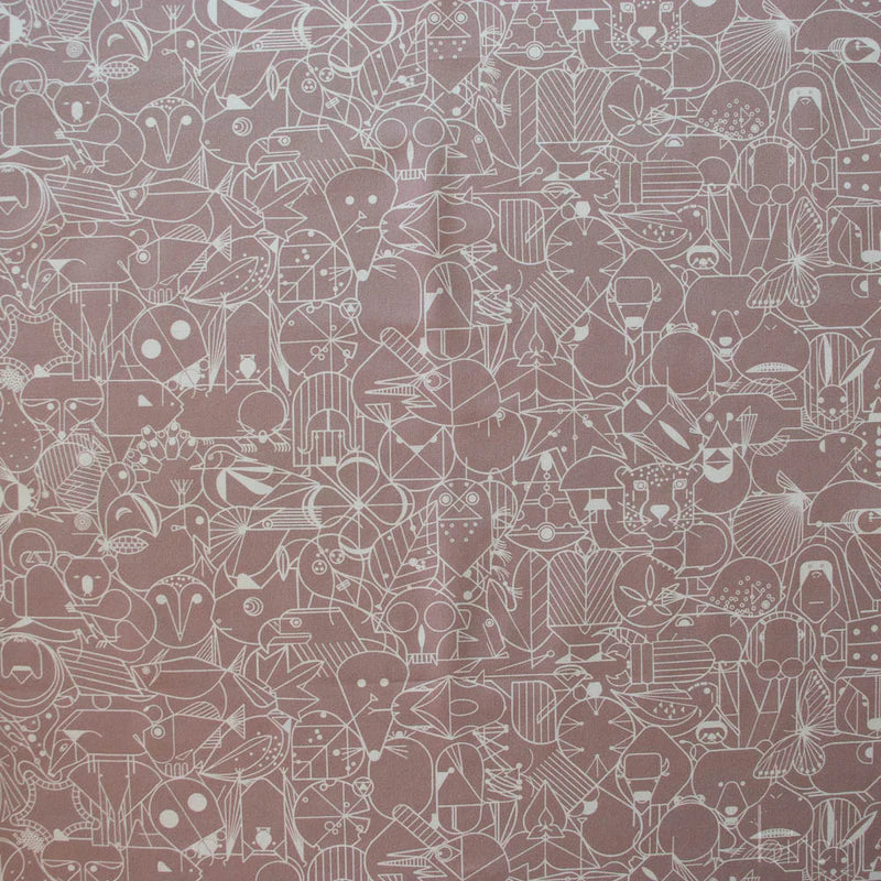 End Papers | Pebble by Charley Harper for Birch Fabrics | CH-300-PEBBLE | 100% Organic Cotton
