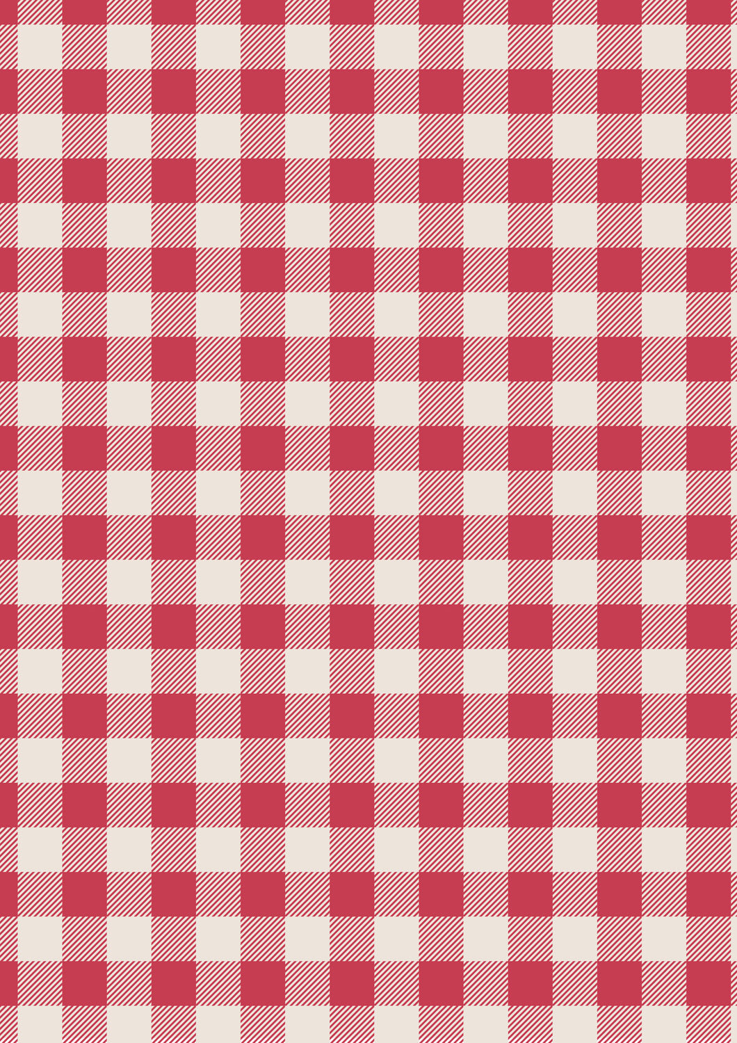 Country Comforts Flannel | Buffalo Check - Cozy Red by Lewis & Irene | F1C | 100% Cotton Flannel