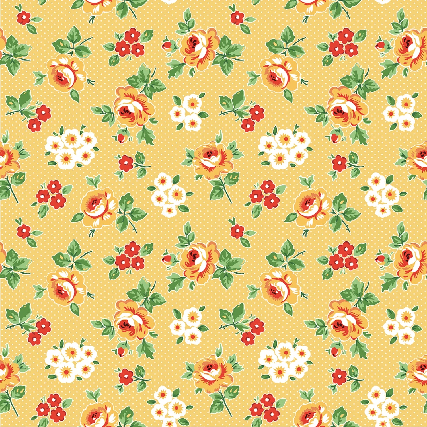 Flower Market | 5" Charm Pack by Elea Lutz for Poppie Cotton | 42 pcs