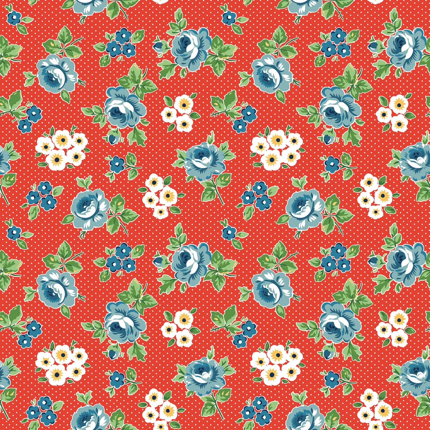 Flower Market | 5" Charm Pack by Elea Lutz for Poppie Cotton | 42 pcs