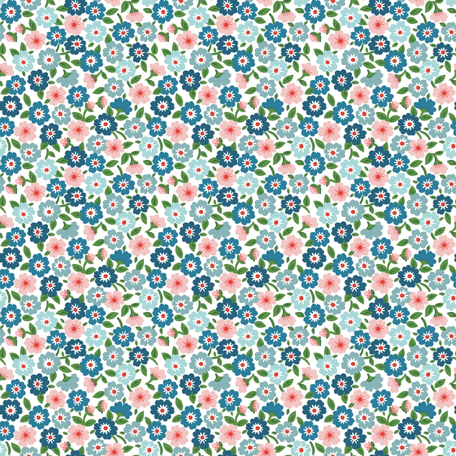 Flower Market | 5" Charm Pack by Elea Lutz for Poppie Cotton | 42 pcs