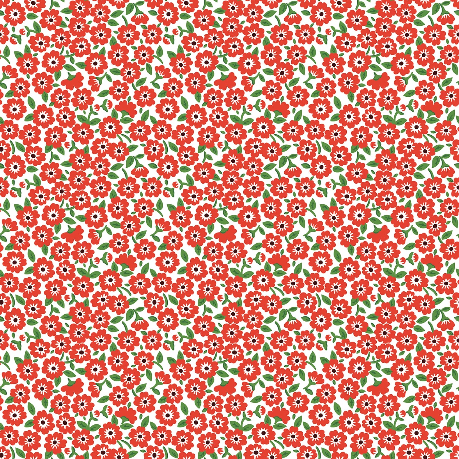 Flower Market | 5" Charm Pack by Elea Lutz for Poppie Cotton | 42 pcs
