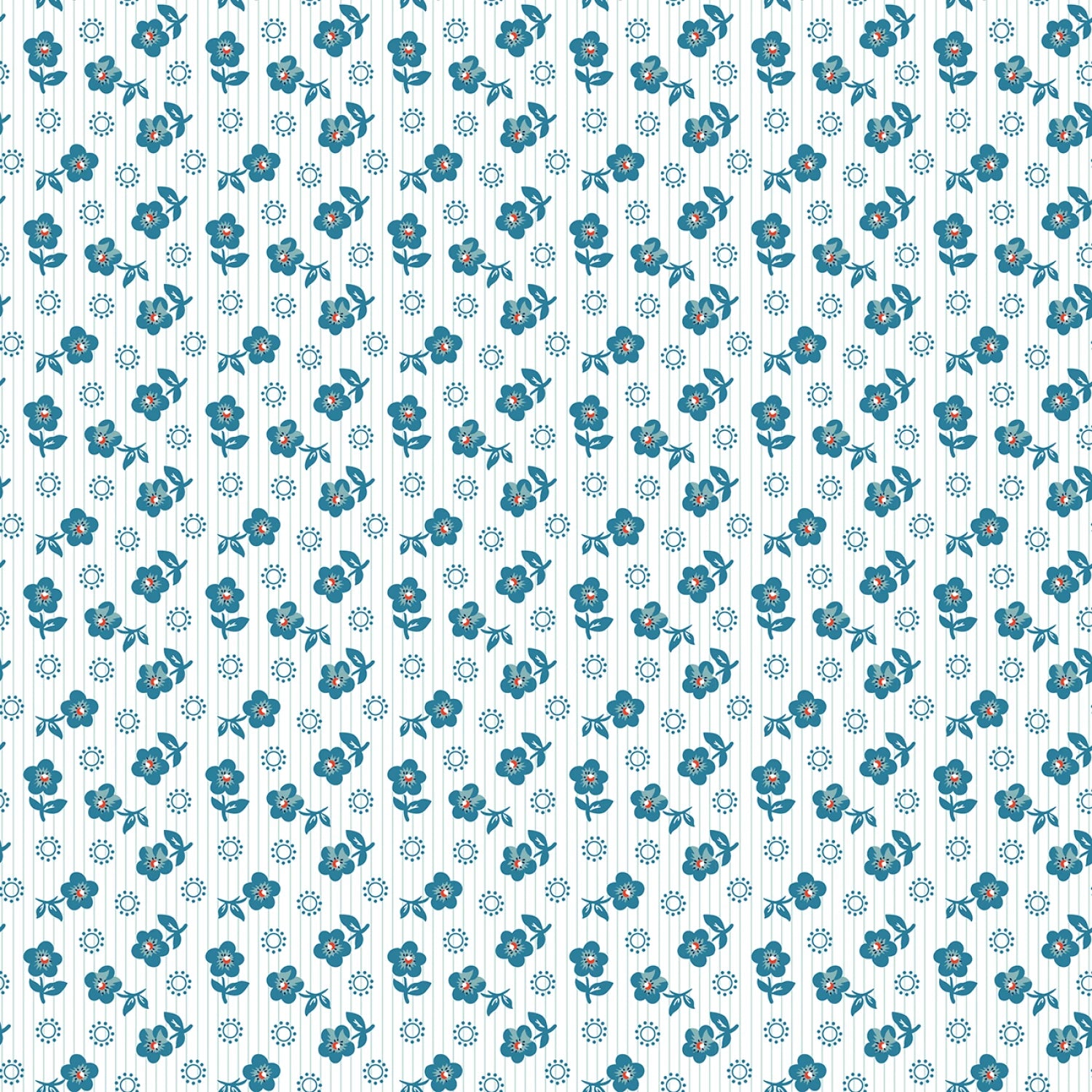 Flower Market | 5" Charm Pack by Elea Lutz for Poppie Cotton | 42 pcs