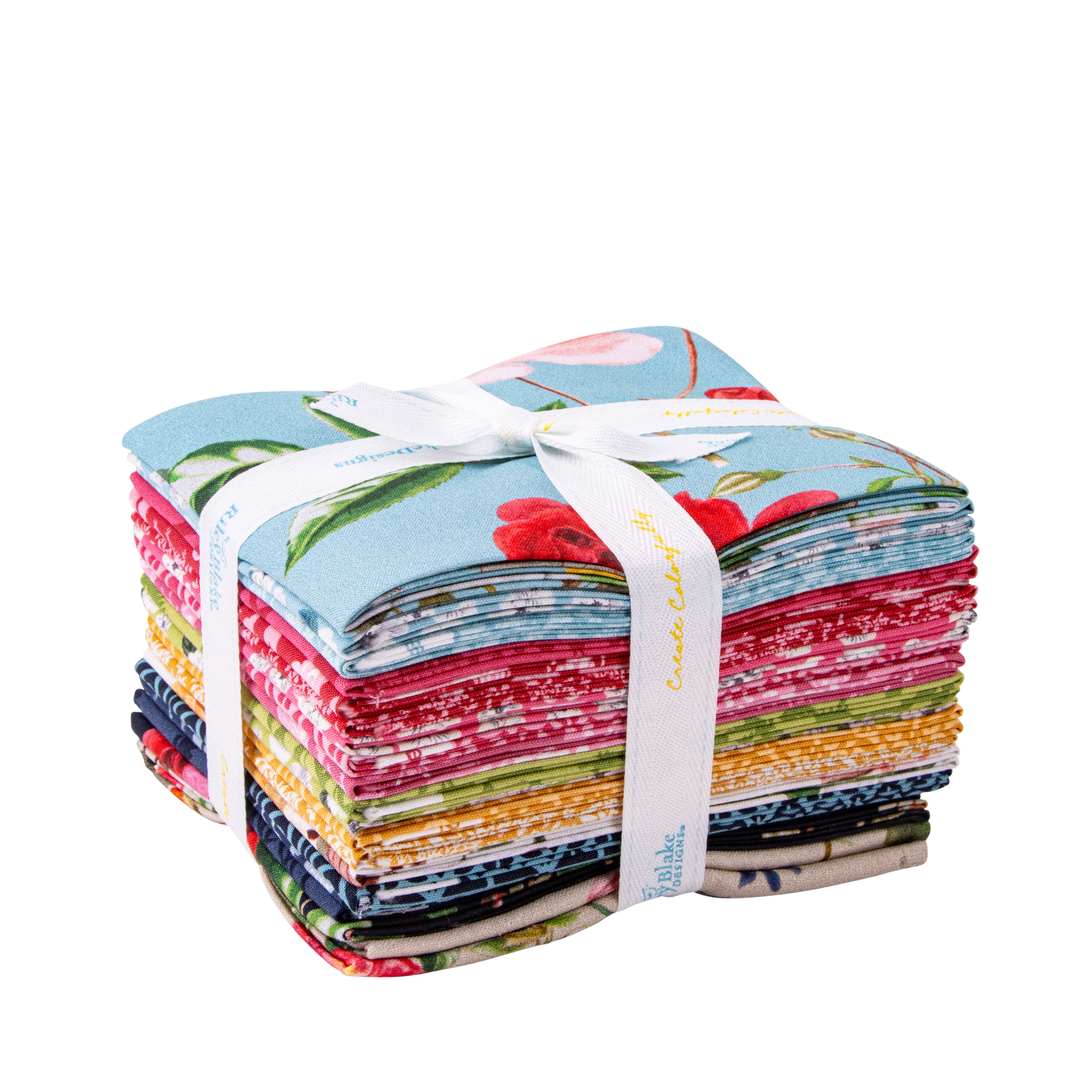 Floral Gardens | Fat Quarter Bundle by Royal Horticultural Society for Riley Blake | 19 pcs