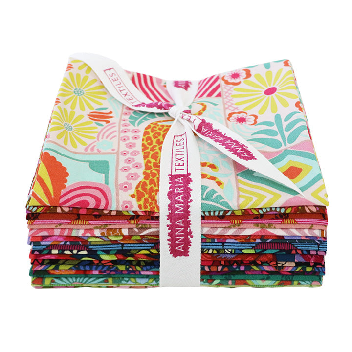 Rhapsody | Fat Quarter Bundle by Anna Maria Textiles | 18 pcs | 100% Cotton