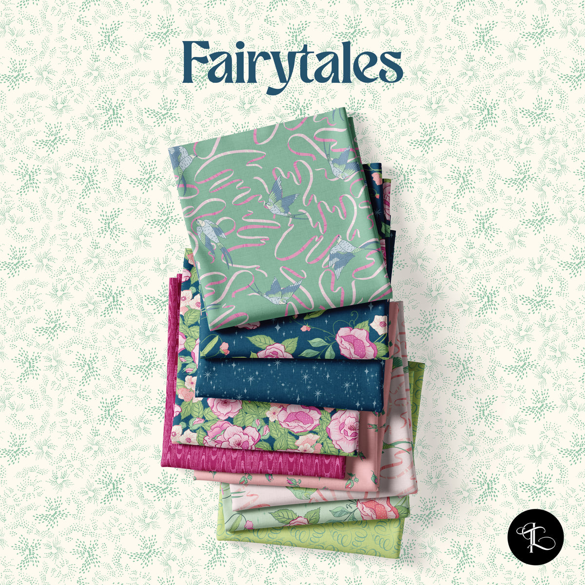 Fairytales | Royal Rosebud - Lace Trim by Tiffany Lauren for Andover Fabrics | A-10251-L