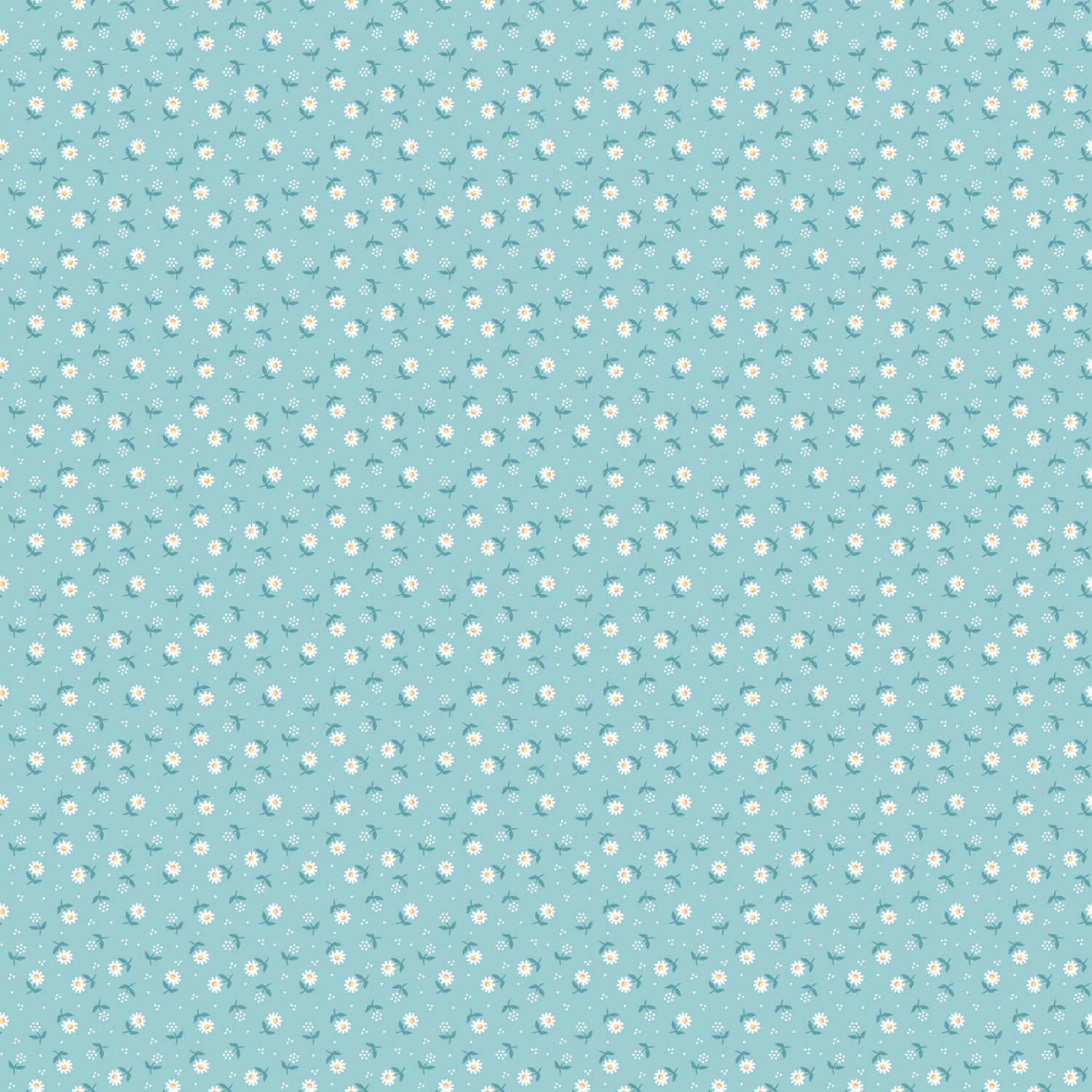 Granny's Sewing Room | Daisy May - Blue by Sheri McCulley for Poppie Cotton | GS25911