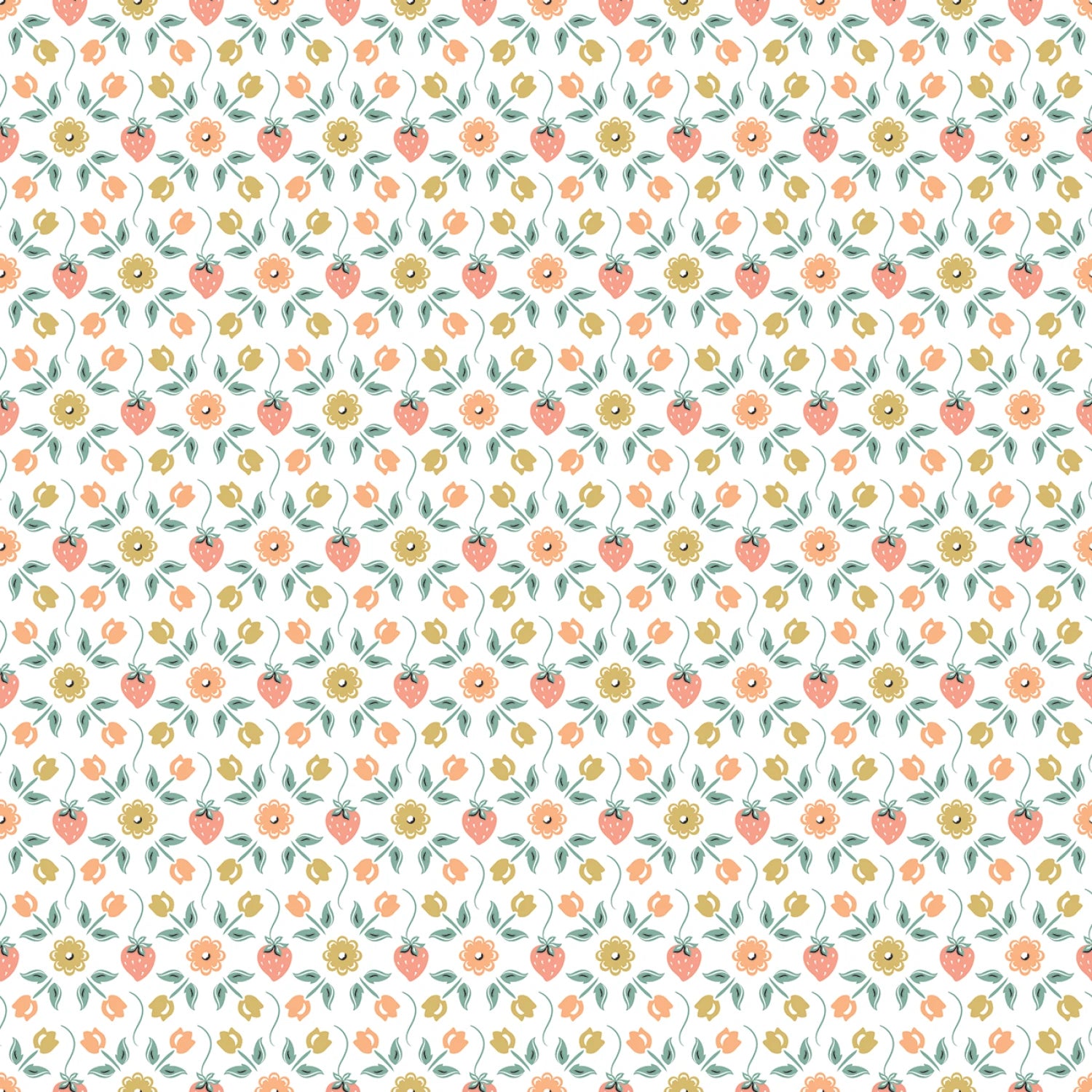 Granny's Sewing Room | Granny's Apron - Yellow by Sheri McCulley for Poppie Cotton | GS25913