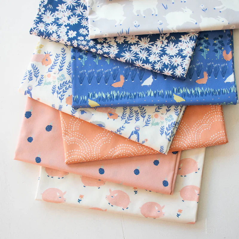 Homestead | Fat Quarter Bundle by Emily Isabella for Birch Fabrics | 12 pcs | 100% Organic Cotton