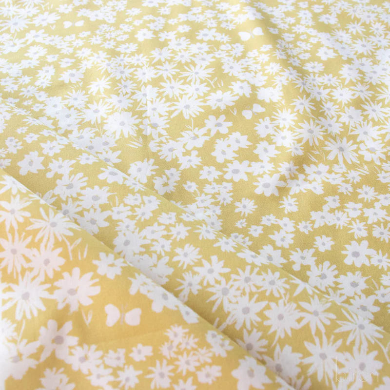 Homestead | Daisy Bed - Sun by Emily Isabella for Birch Fabrics | EI-31-SUN | 100% Organic Cotton