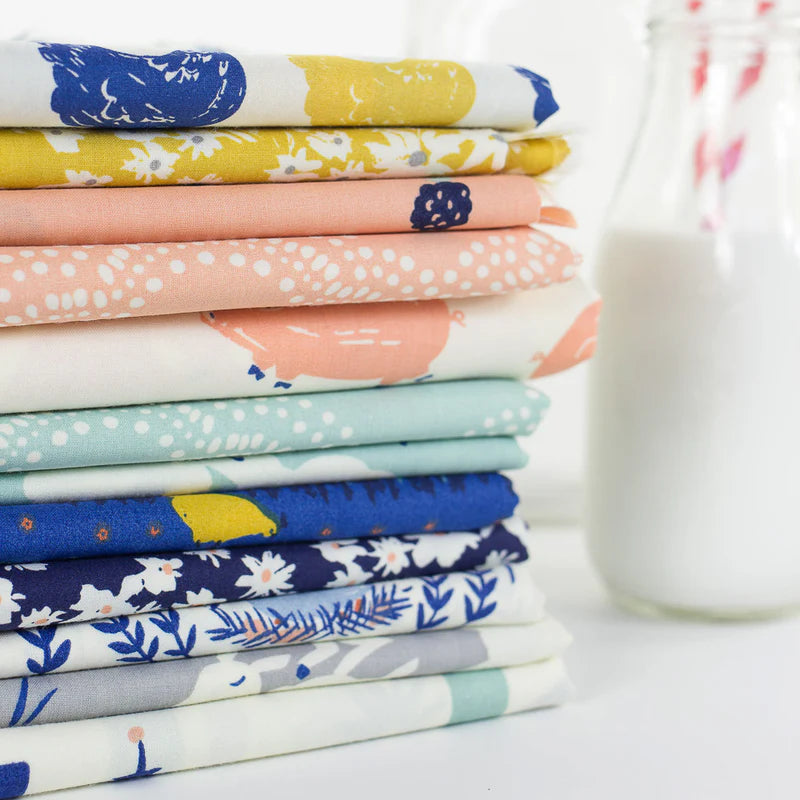 Homestead | Fat Quarter Bundle by Emily Isabella for Birch Fabrics | 12 pcs | 100% Organic Cotton