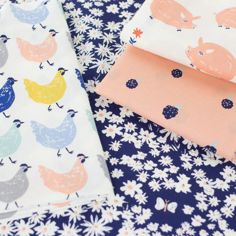 Homestead | Fat Quarter Bundle by Emily Isabella for Birch Fabrics | 12 pcs | 100% Organic Cotton