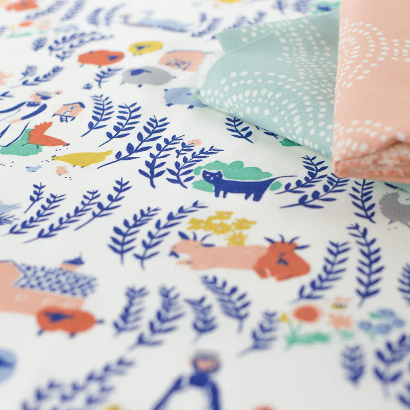 Homestead | Fat Quarter Bundle by Emily Isabella for Birch Fabrics | 12 pcs | 100% Organic Cotton