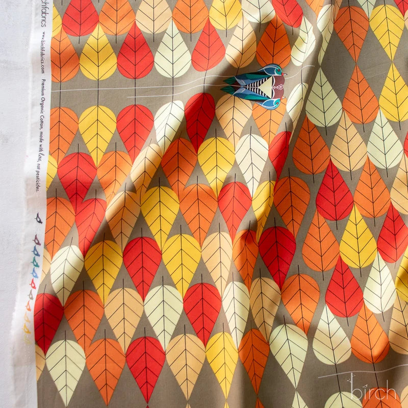 Iconic Vol. 2 | Oktoberama Lake by Charley Harper for Birch Fabrics | CH-135 | 100% Organic Cotton