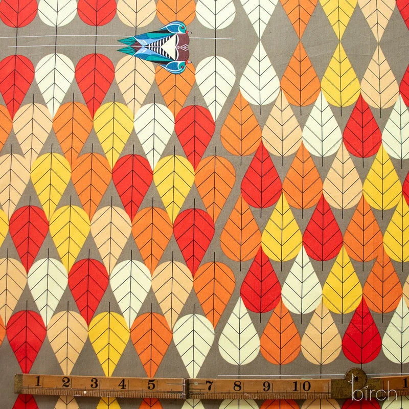 Iconic Vol. 2 | Oktoberama Lake by Charley Harper for Birch Fabrics | CH-135 | 100% Organic Cotton
