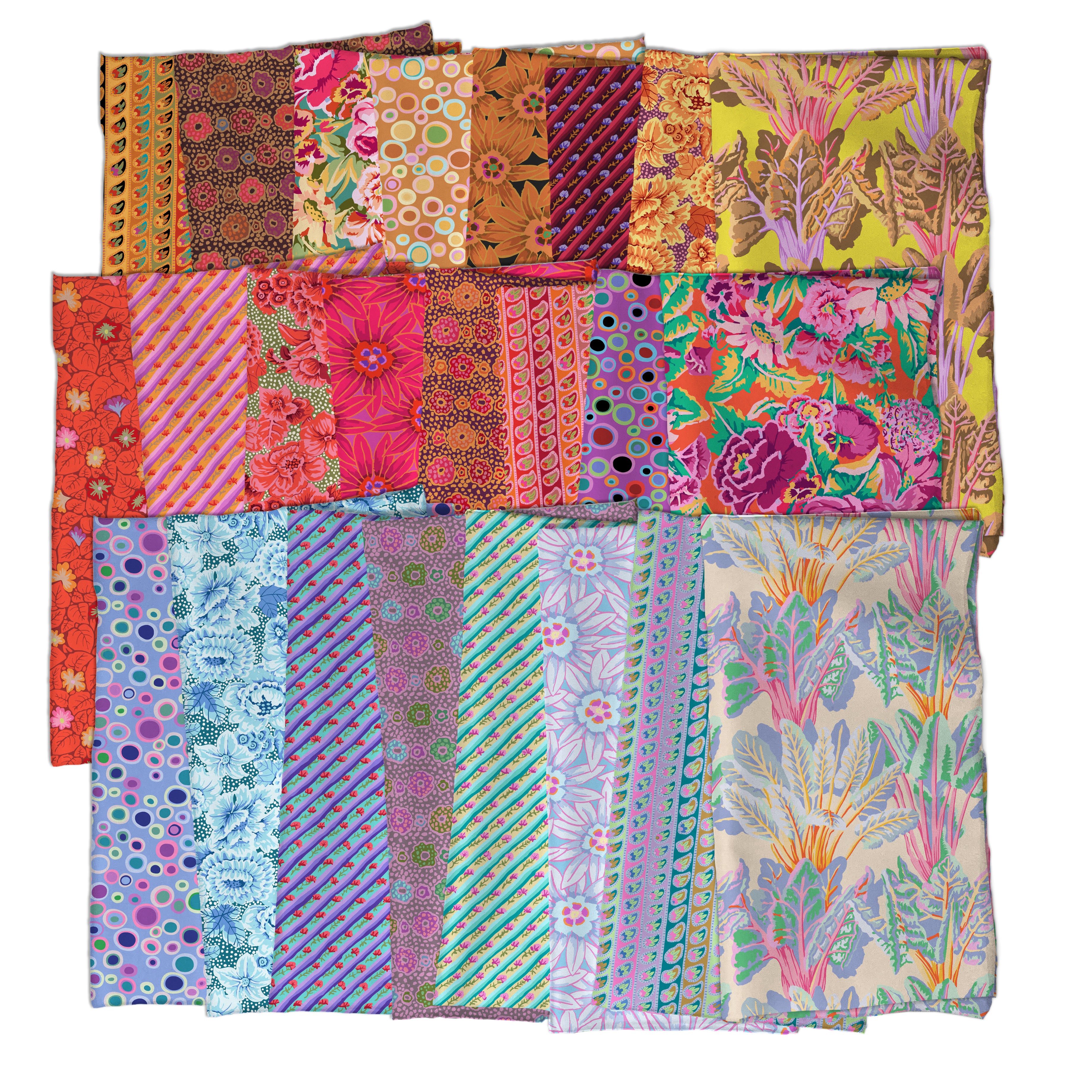 Kaffe: From the Archives | Chard - Yellow by Kaffe Fassett Collective for FreeSpirit | PWGP128.YELLOW