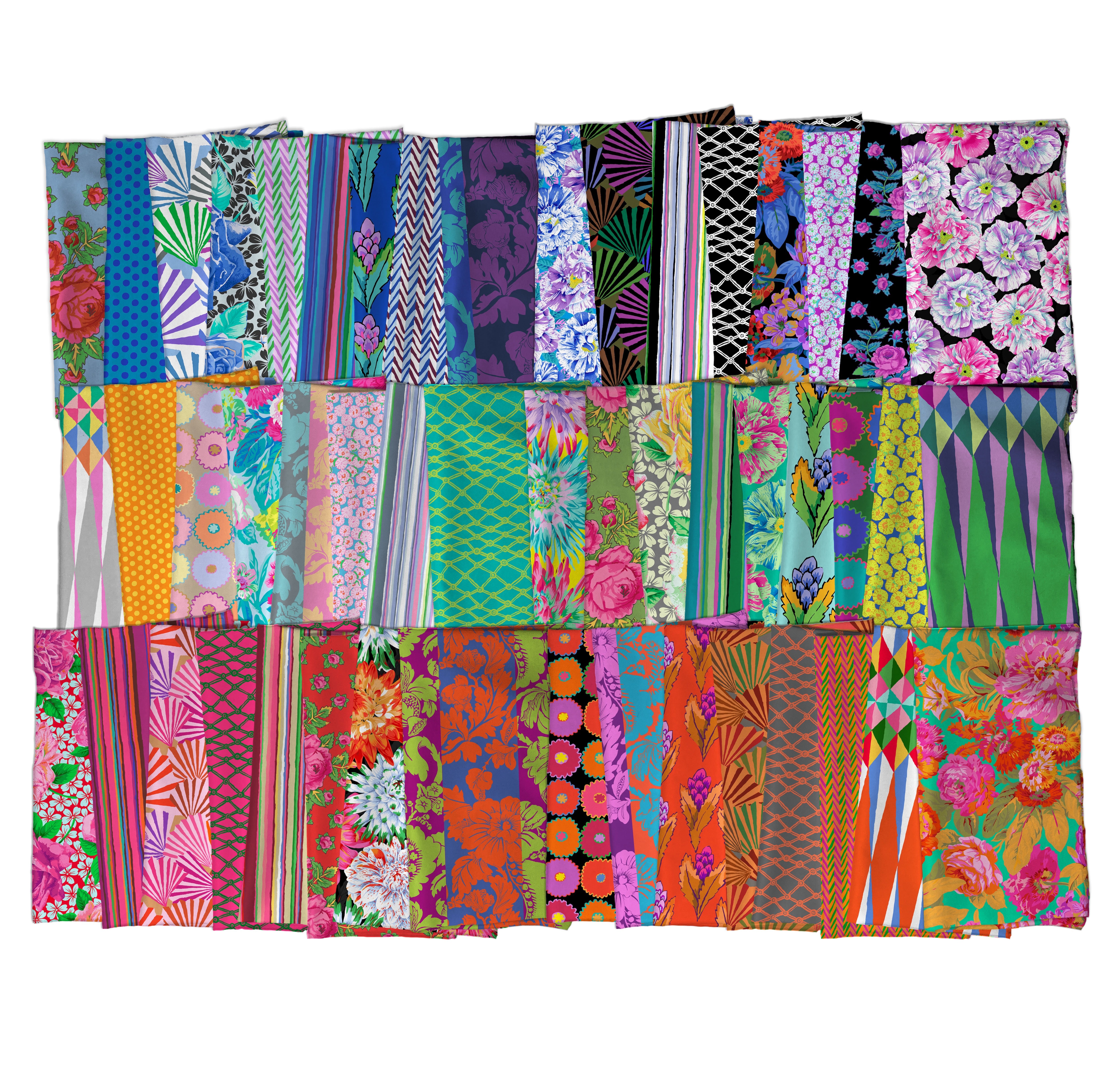 February 2026 | Rose Bloom - Grey by Kaffe Fassett Collective for FreeSpirit | PWPJ077.GREY